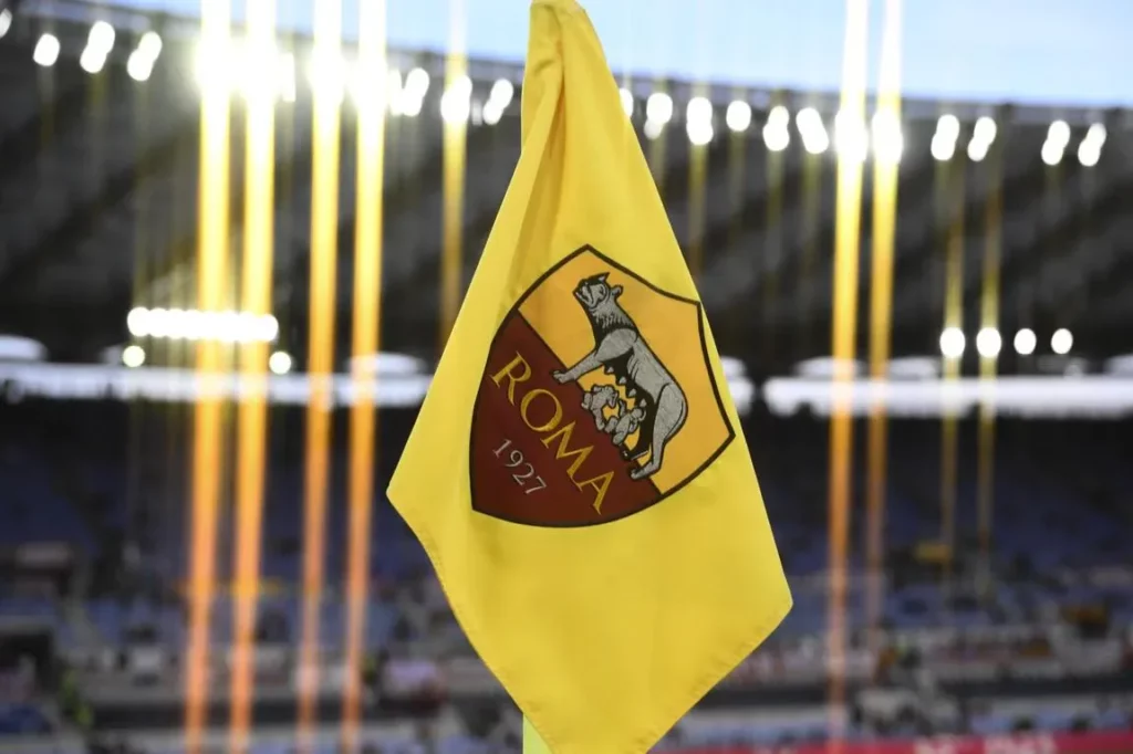 Flag of AS Roma