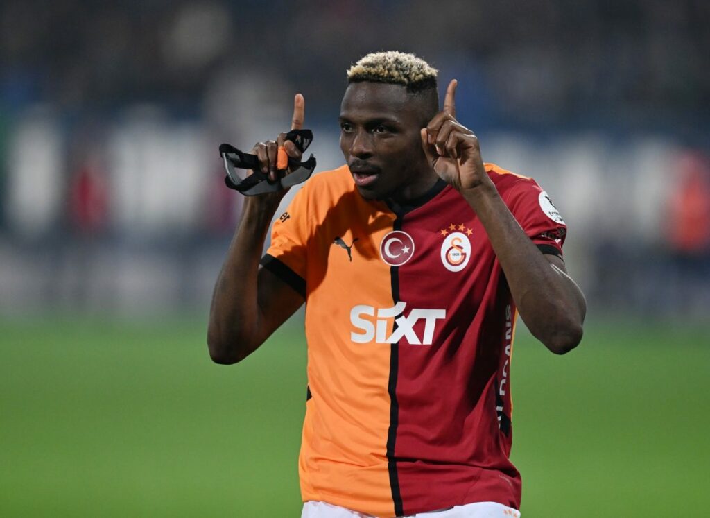 Victor Osimhen during his loan spell at Galatasaray