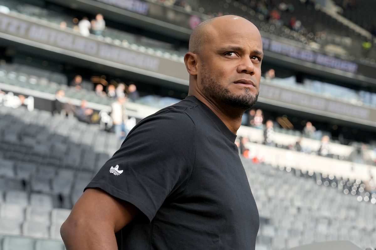 Bayern Munich head coach Vincent Kompany