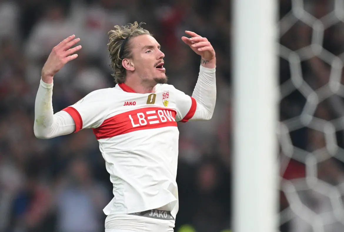 Stuttgart striker Nick Woltemade