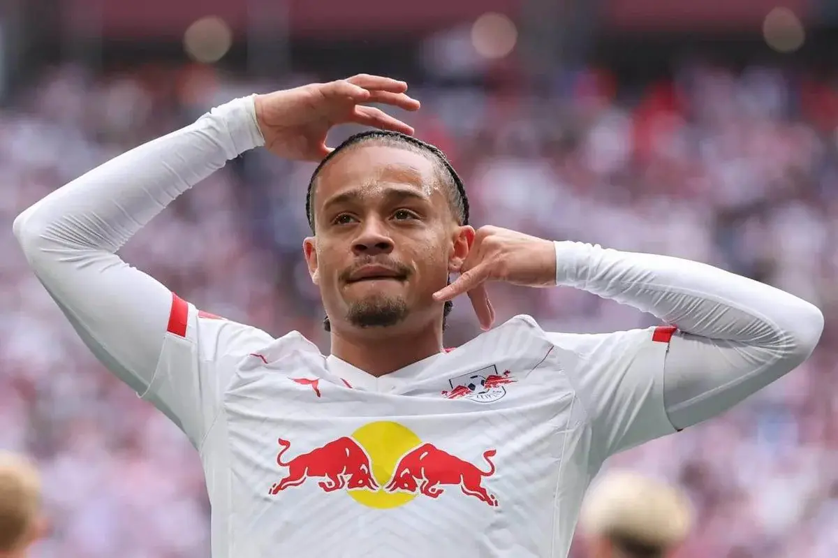 RB Leipzig attacking midfielder Xavi Simons