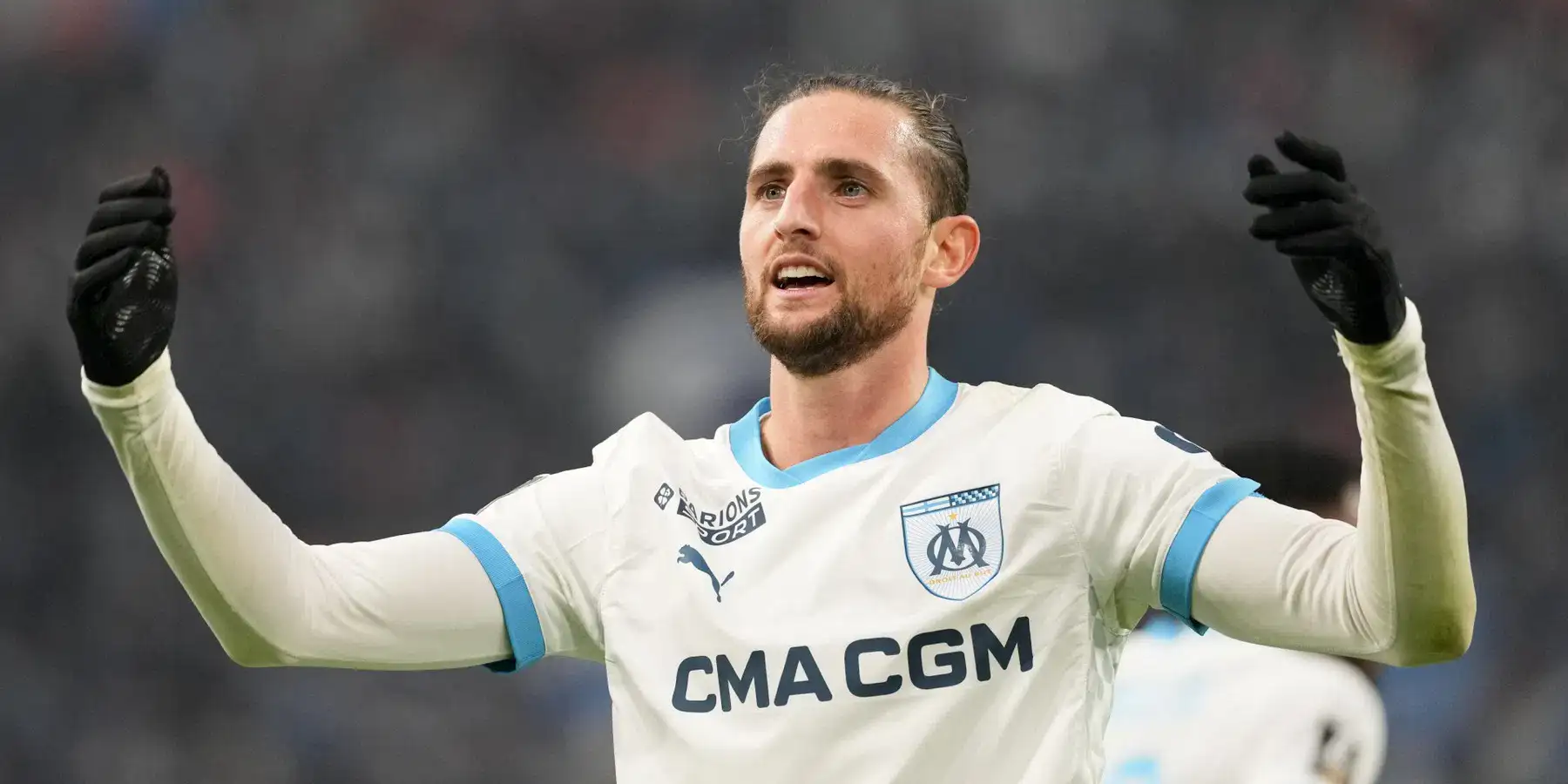 Marseille midfielder Adrien Rabiot