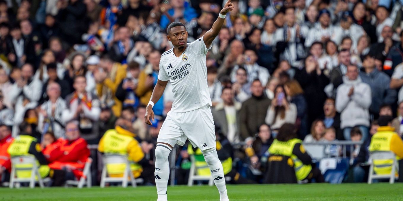 Real Madrid defender David Alaba