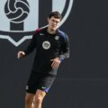 Andreas Christensen in training