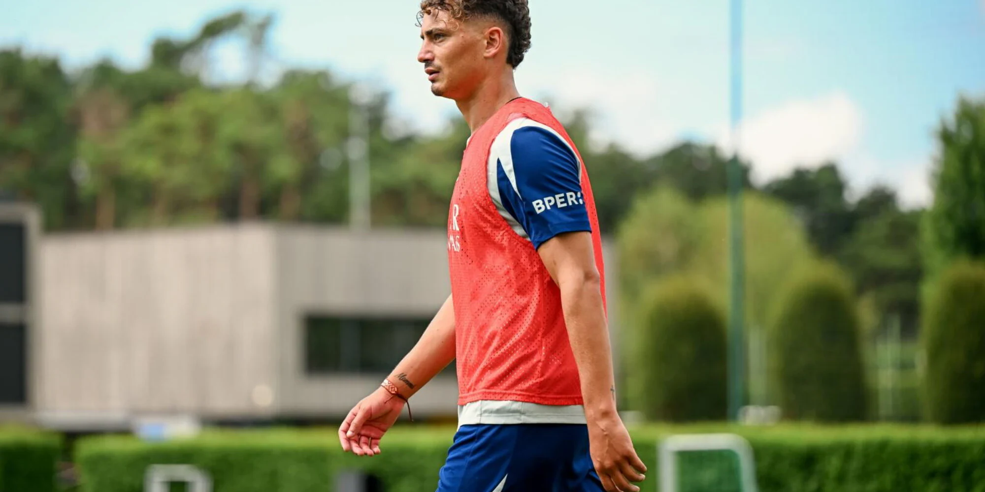 Benjamin Pavard during France national team training session