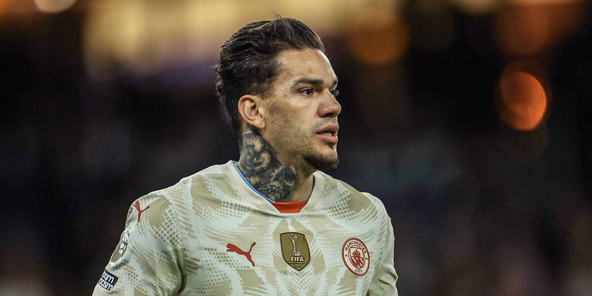 Manchester City goalkeeper Ederson