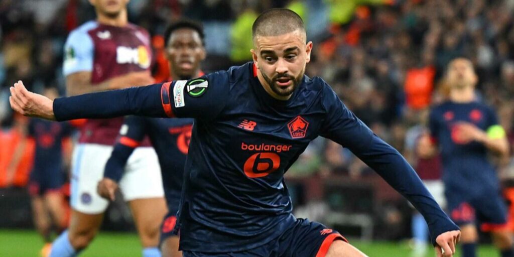 Lille winger Edon Zhegrova