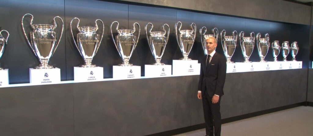 Franco Mastantuono during his Real Madrid presentation