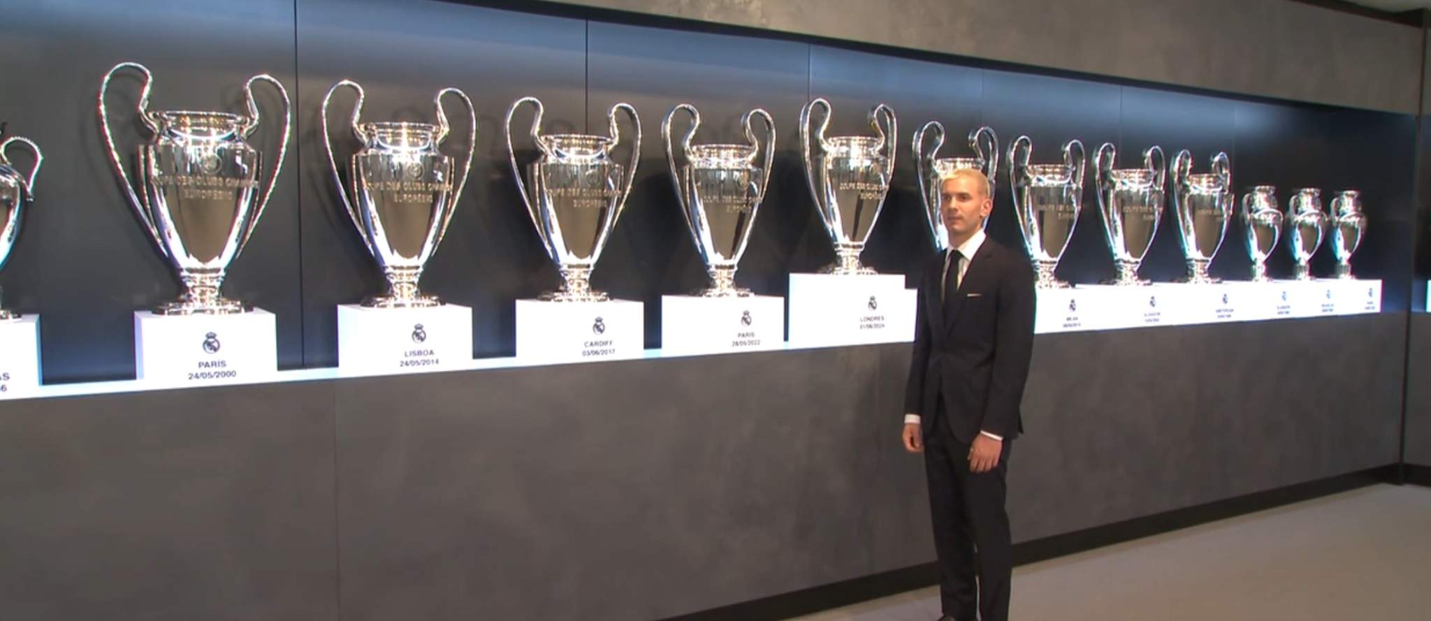 Franco Mastantuono during his Real Madrid presentation
