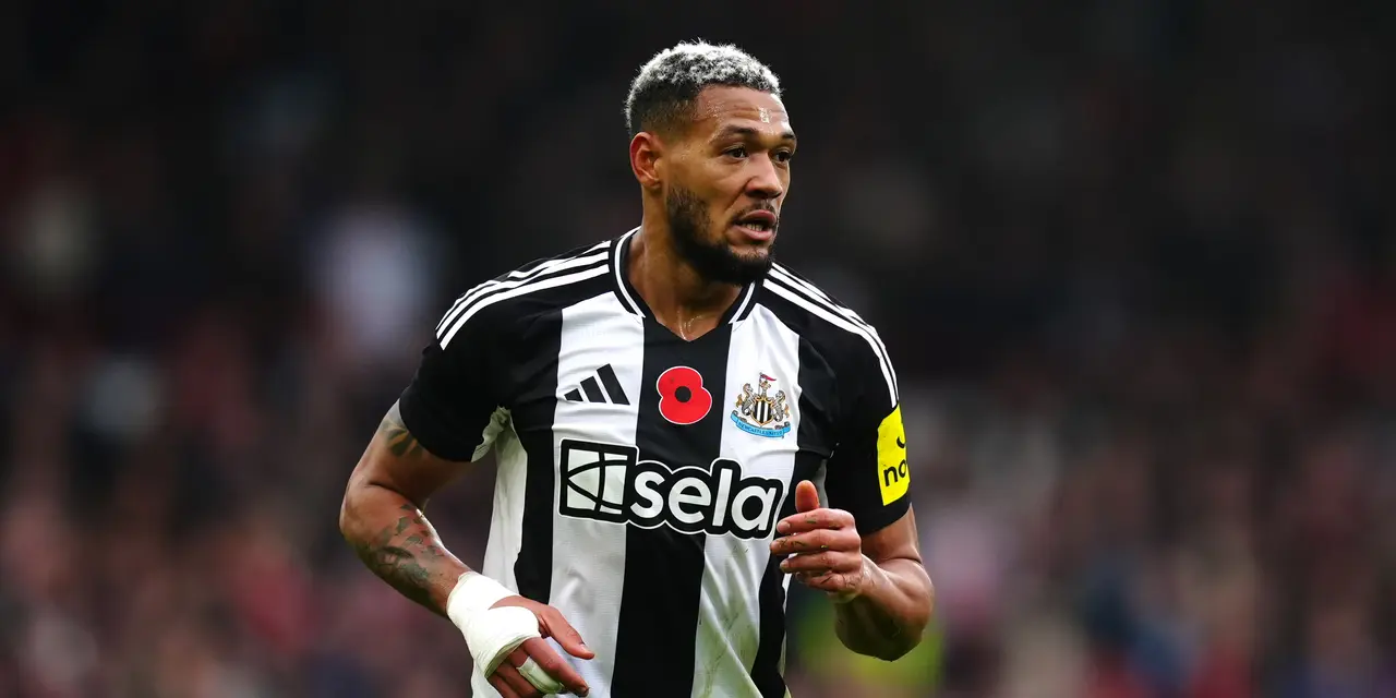 Newcastle midfielder Joelinton