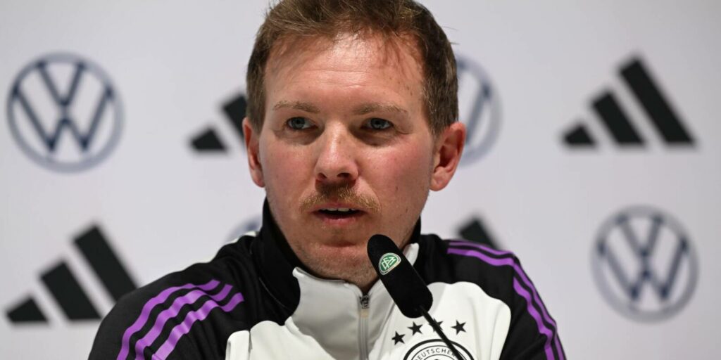 Germany national team head coach Julian Nagelsmann