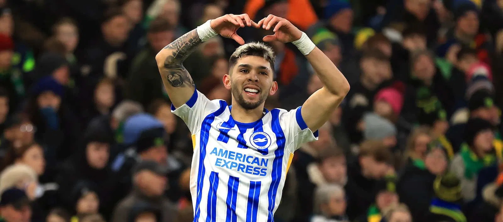 Former Brighton midfielder Julio Enciso