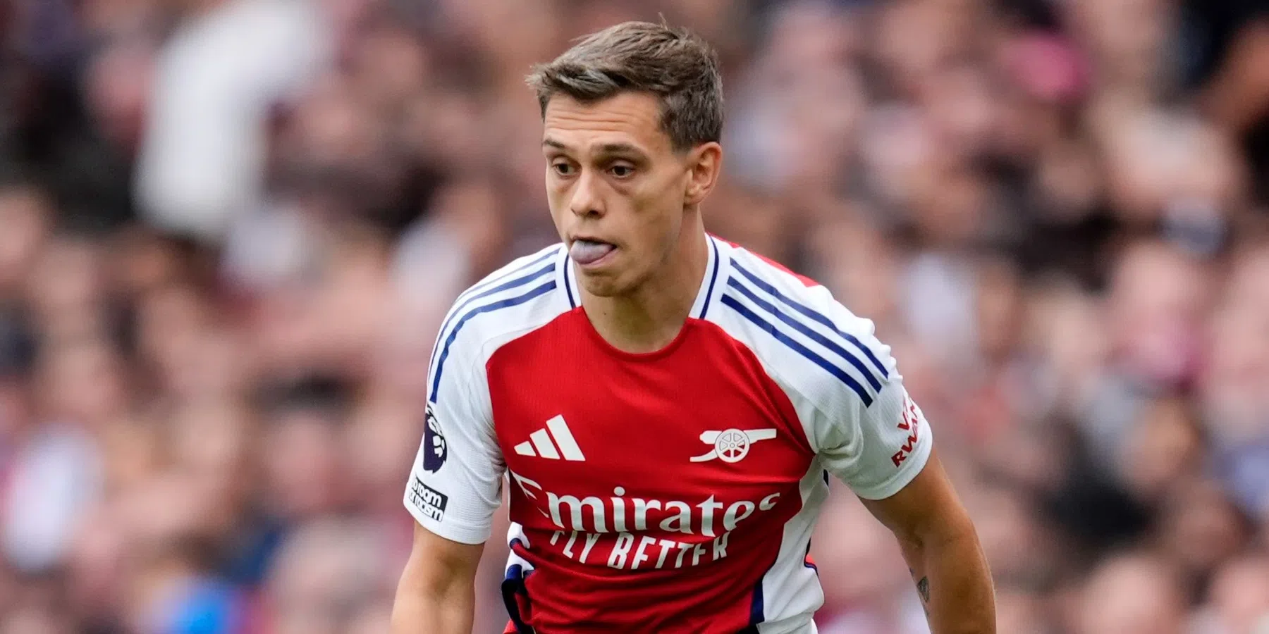 Arsenal winger Leandro Trossard