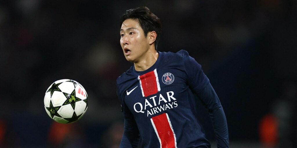 PSG South Korean midfielder Lee Kang-in