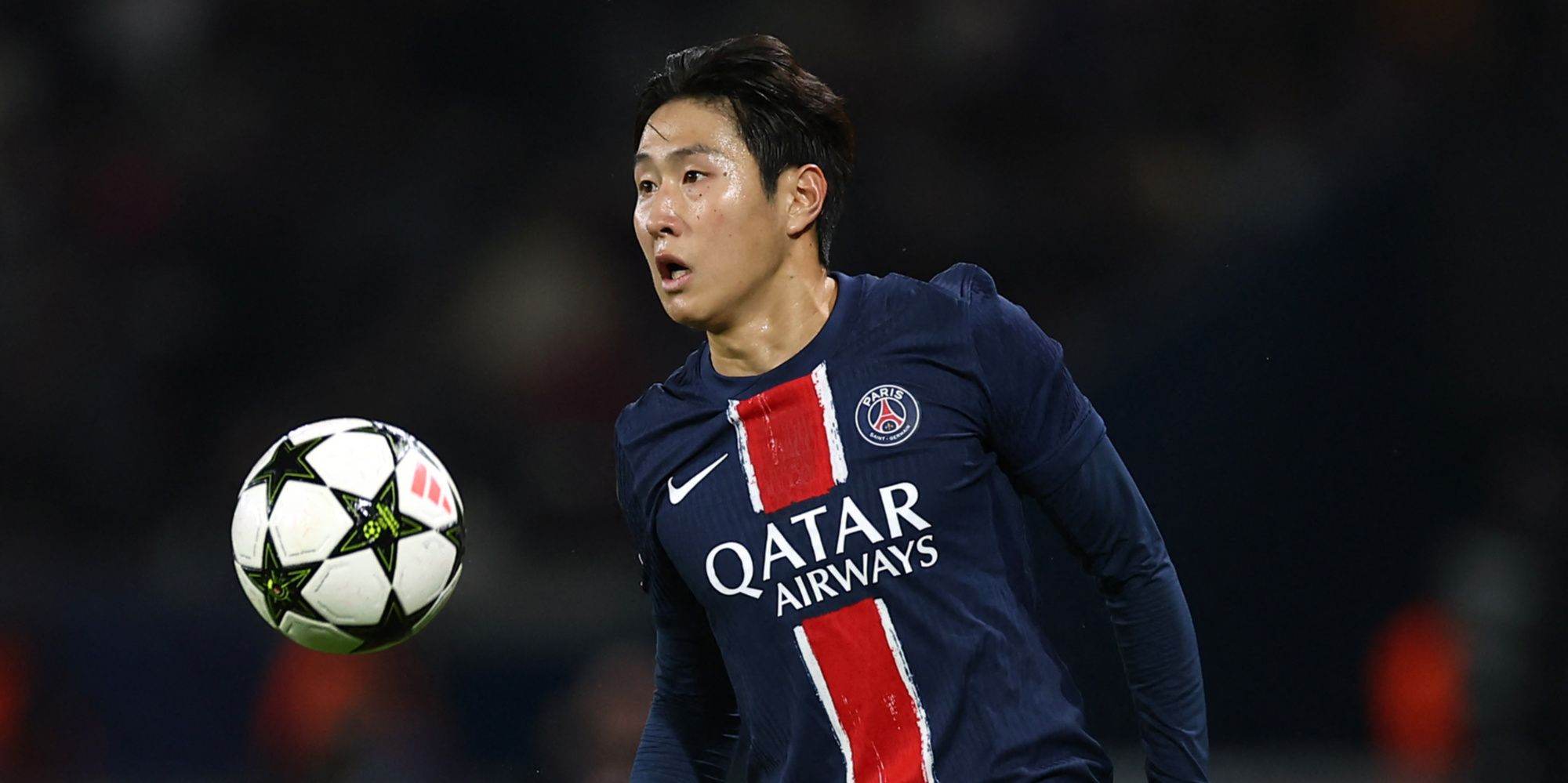 PSG South Korean midfielder Lee Kang-in