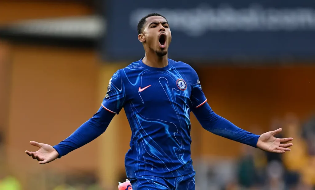 Chelsea defender Levi Colwill