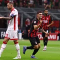 Christian Pulisic has just scored for Milan in the match against Bari