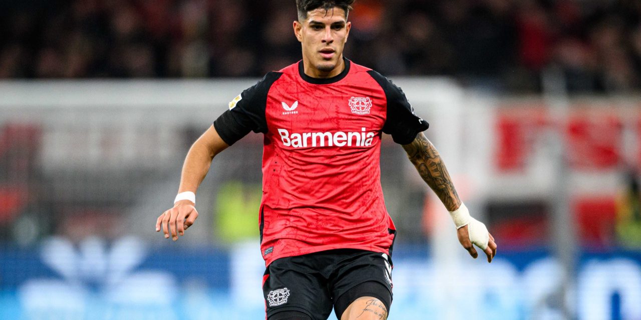 Bayer Leverkusen defender Piero Hincapie