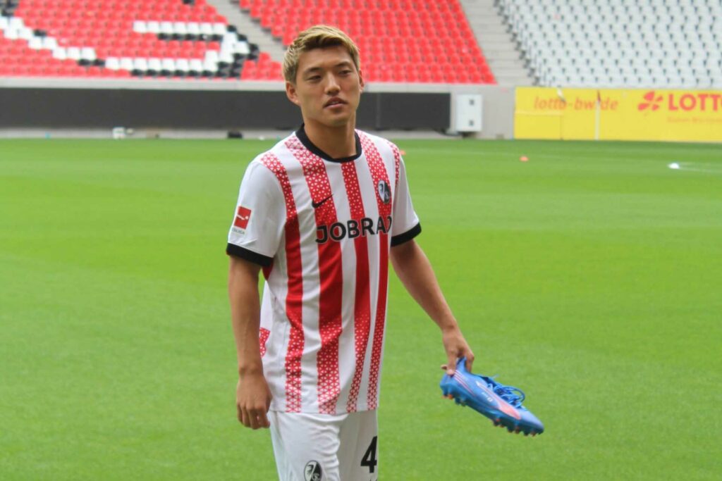 Japanese midfielder Ritsu Doan