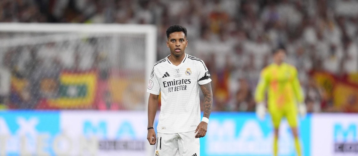 Real Madrid Brazilian forward Rodrygo Goes
