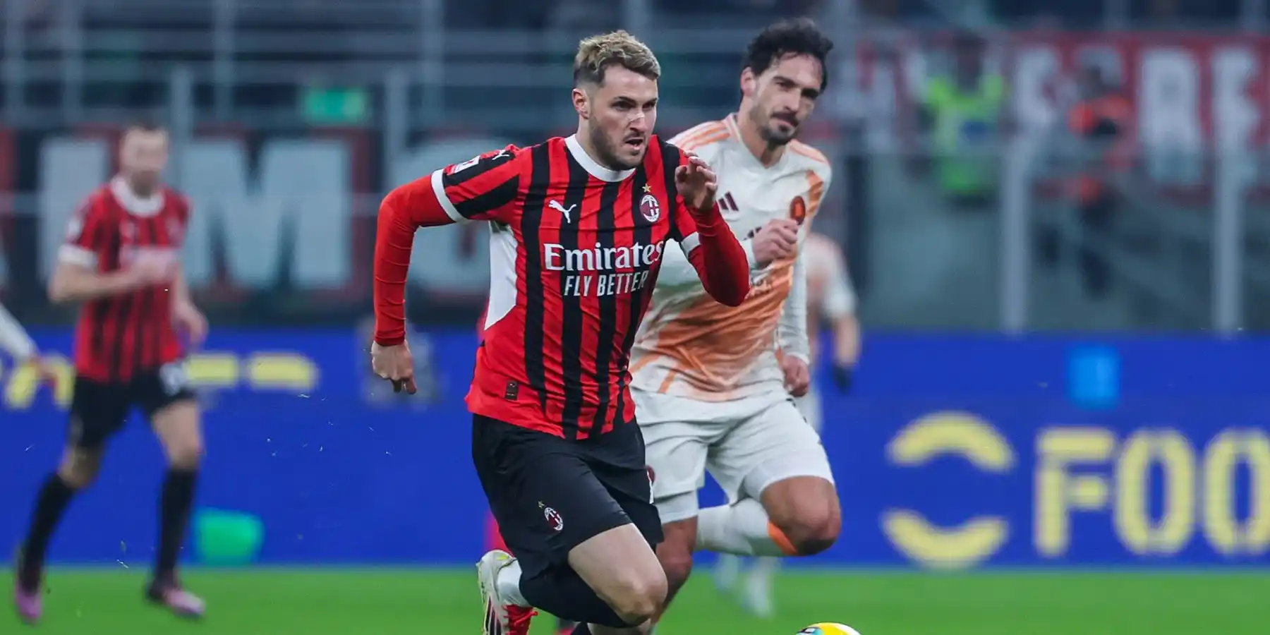 AC Milan striker Santiago Gimenez
