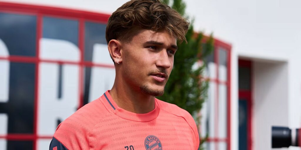 Bayern Munich forward Tom Bischof