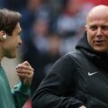 Federico Chiesa and Arne Slot