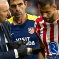 David Hancko being assessed by Atletico Madrid medical staff