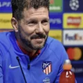 Atletico Madrid head coach Diego Simeone