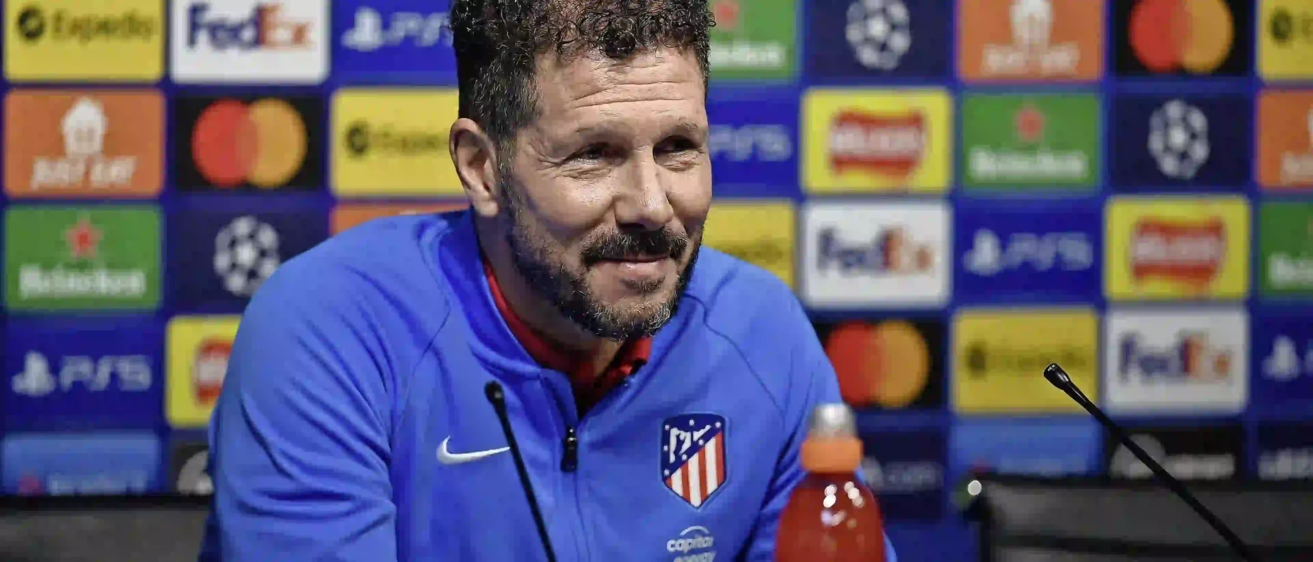Atletico Madrid head coach Diego Simeone