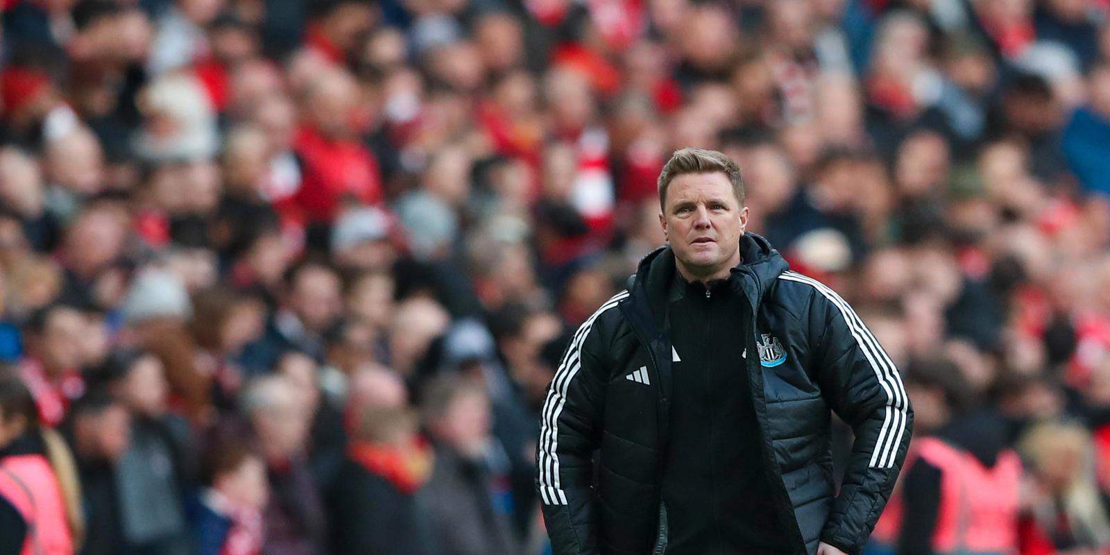 Newcastle manager Eddie Howe