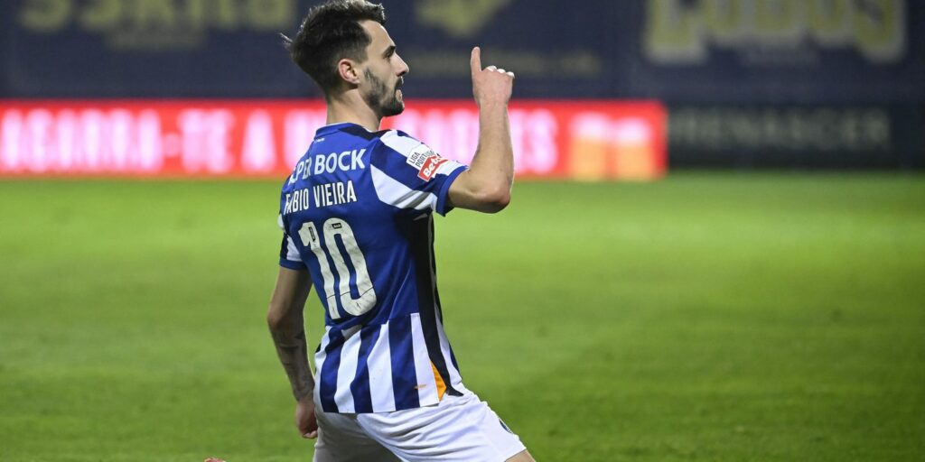 Fabio Vieira while playing for Porto