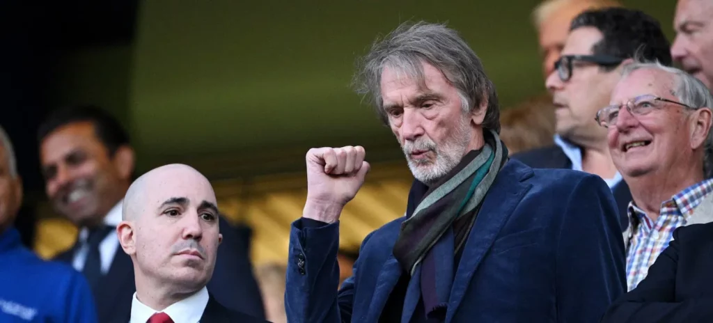 Manchester United co-owner Sir Jim Ratcliffe
