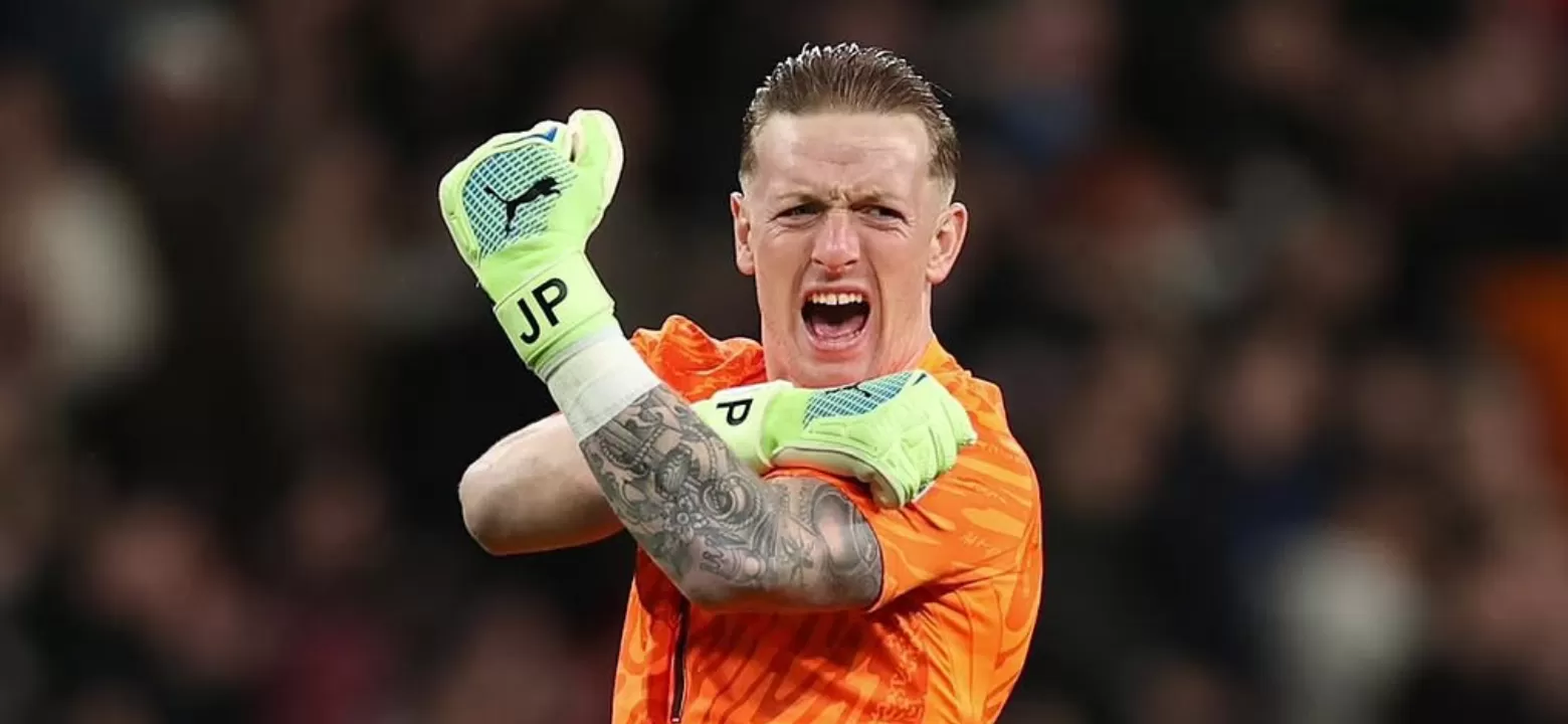 Everton goalkeeper Jordan Pickford