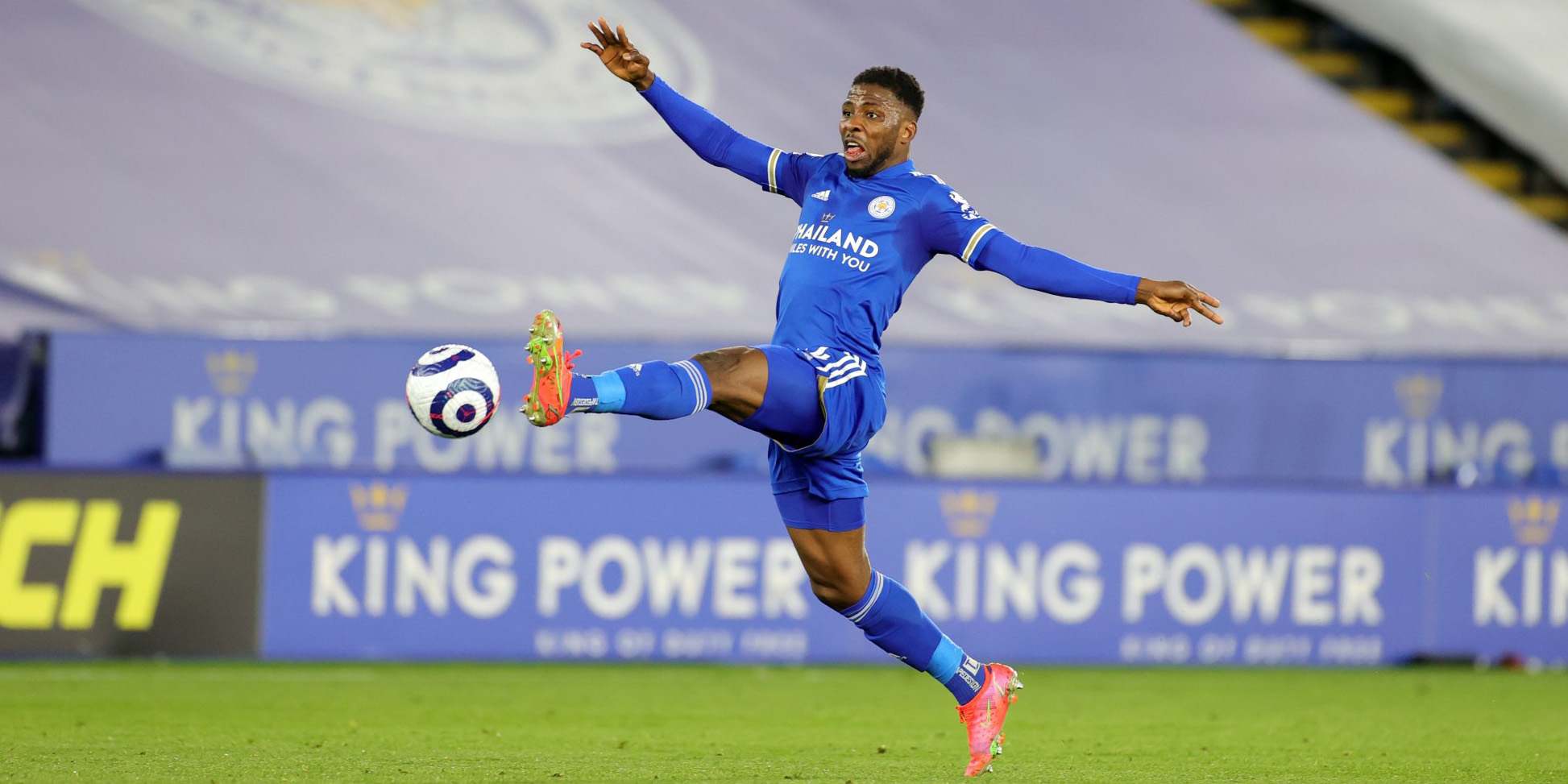 Kelechi Iheanacho during his spell with Leicester