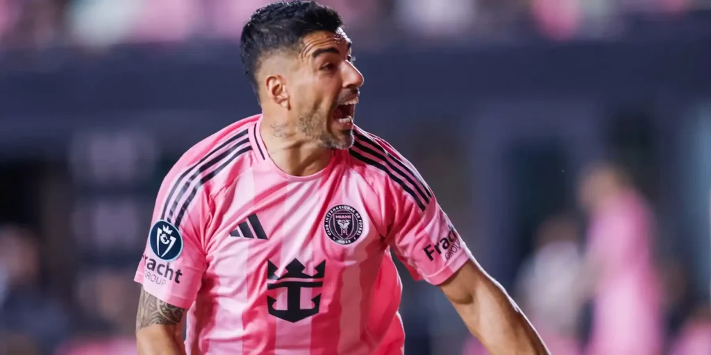 Inter Miami striker Luis Suarez