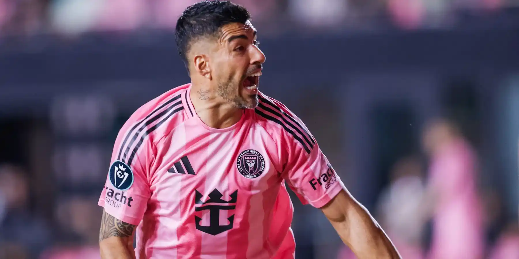 Inter Miami striker Luis Suarez