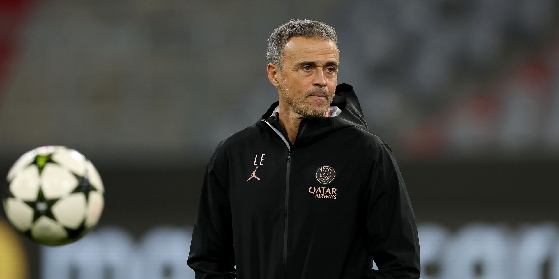 PSG head coach Luis Enrique