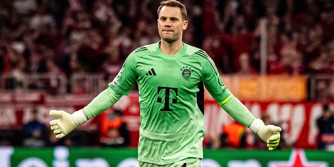 Bayern Munich goalkeeper Manuel Neuer