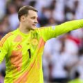 Manuel Neuer playing for Germany