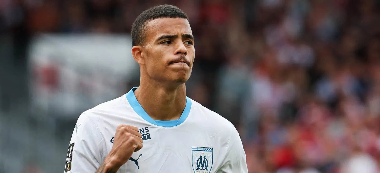 Marseille striker Mason Greenwood