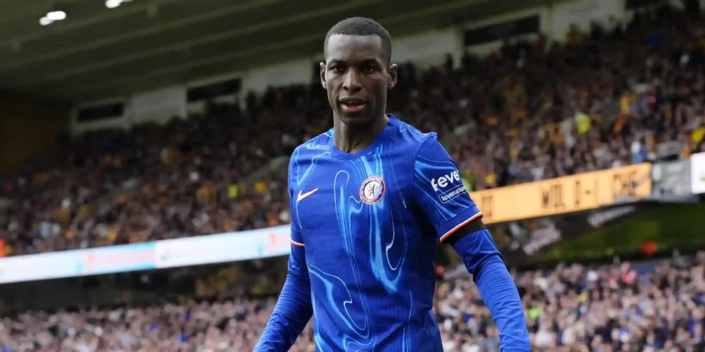 Chelsea striker Nicolas Jackson