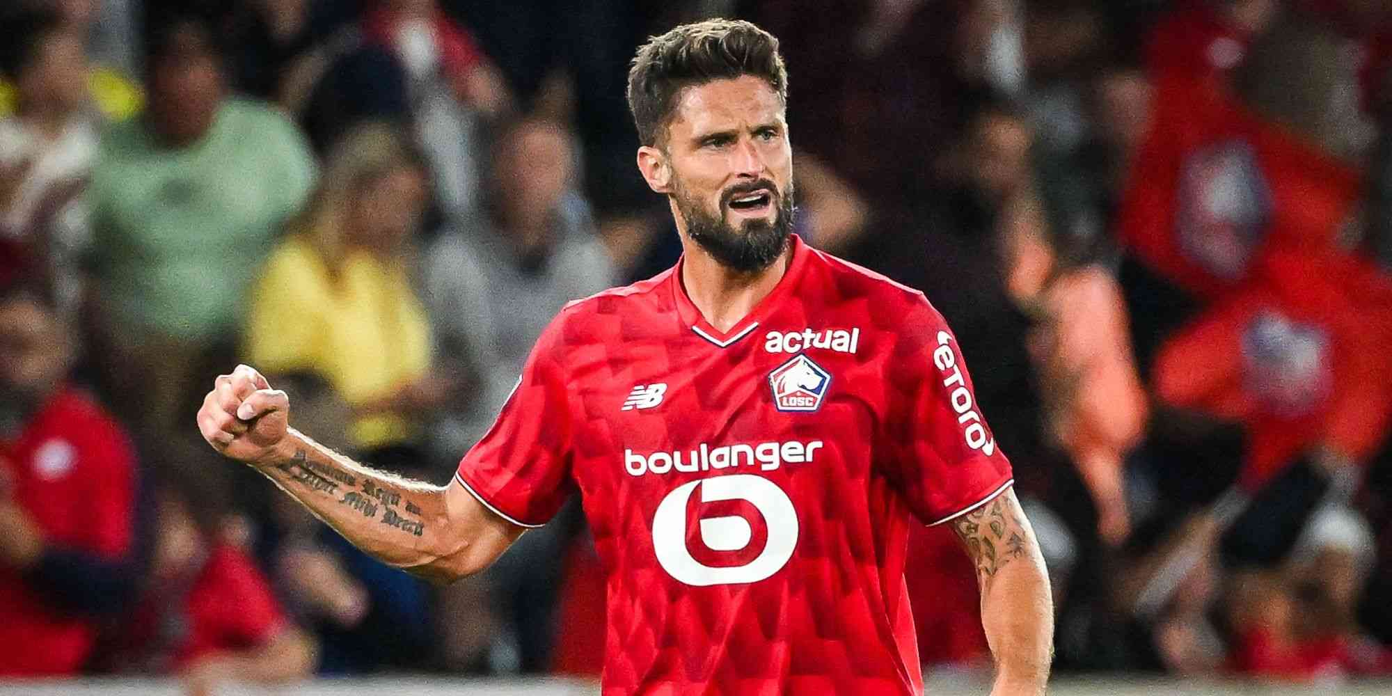 Lille veteran striker Olivier Giroud