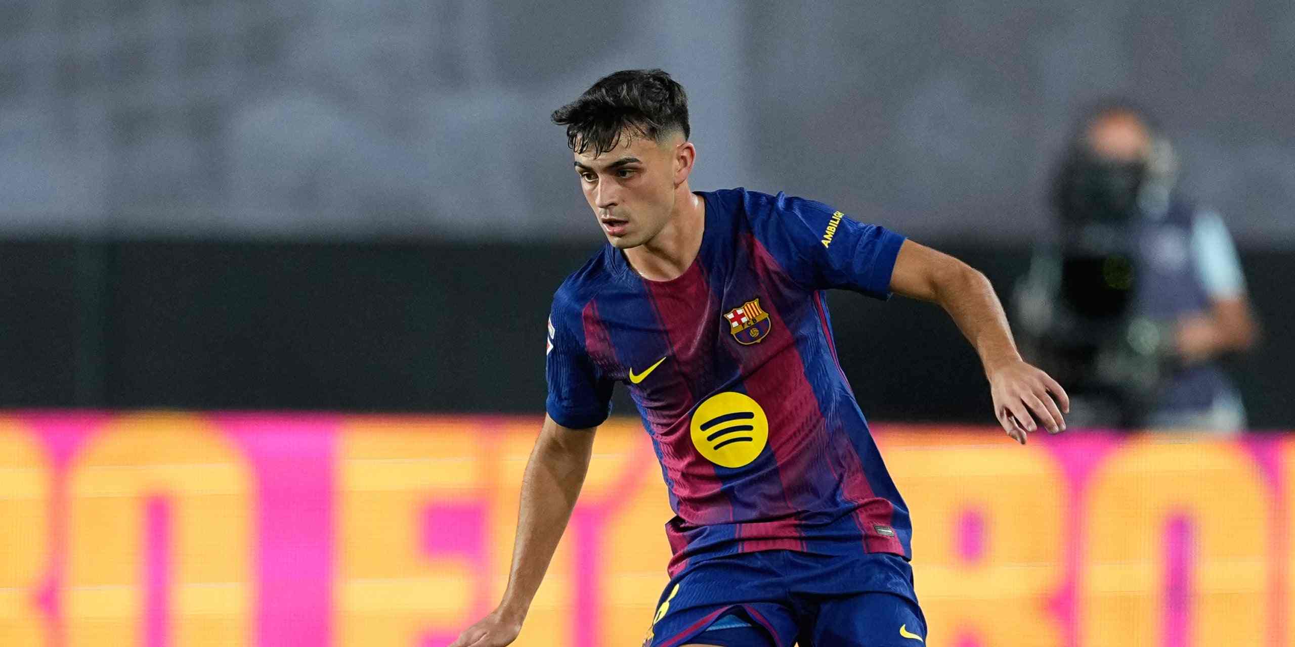 Barcelona midfielder Pedri