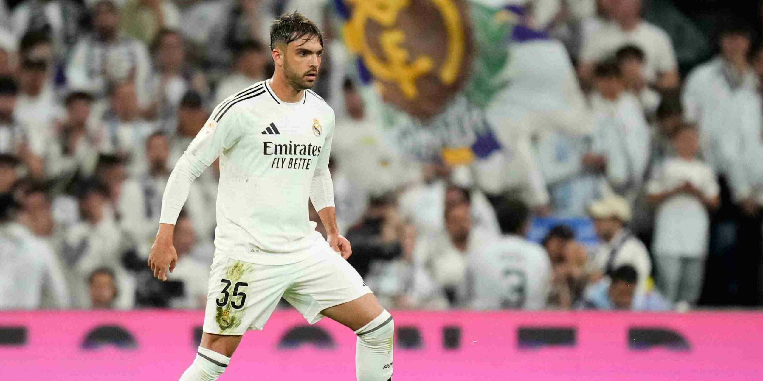 Real Madrid defender Raul Asencio