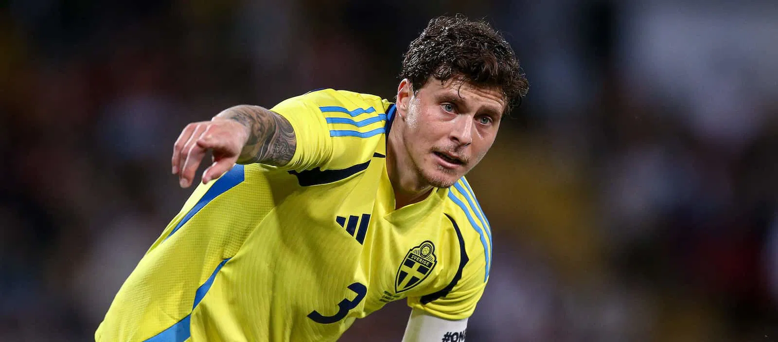 Sweden international defender Victor Lindelof