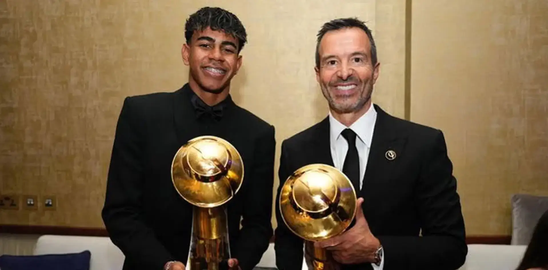 Lamine Yamal and Jorge Mendes