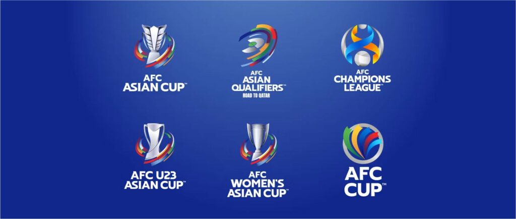 Logos of AFC competitions