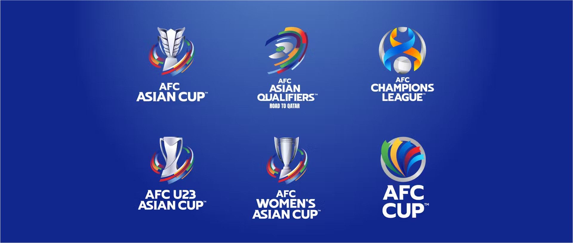 Logos of AFC competitions