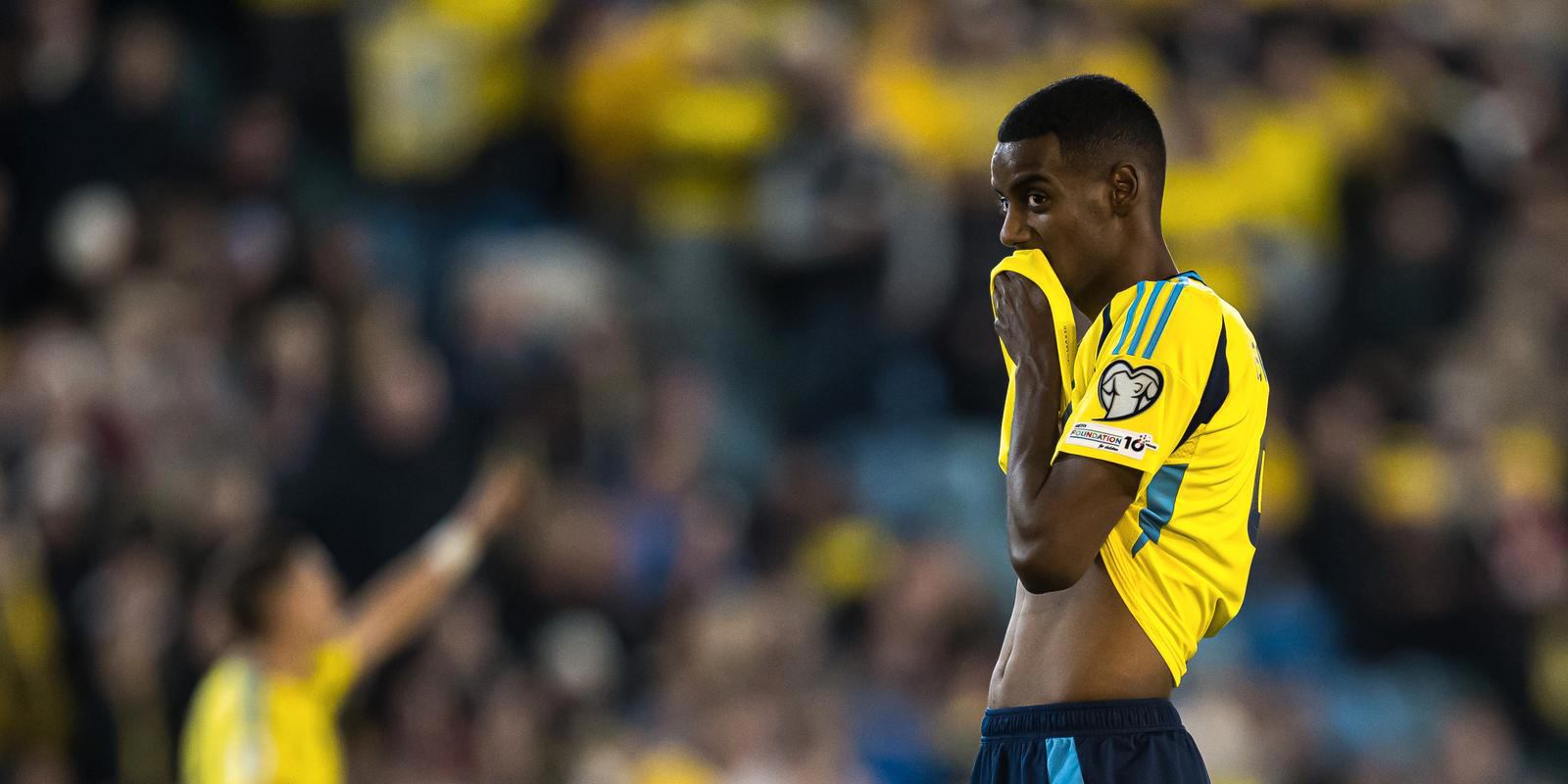 Sweden striker Alexander Isak